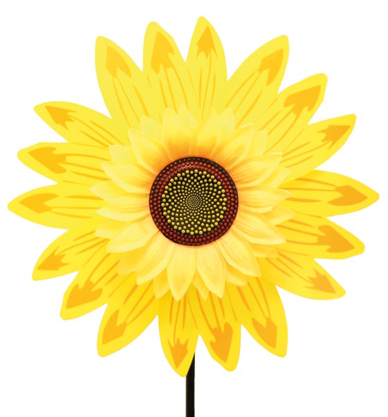 Windrad Sonnenblume XXL, 30cm, faltbar