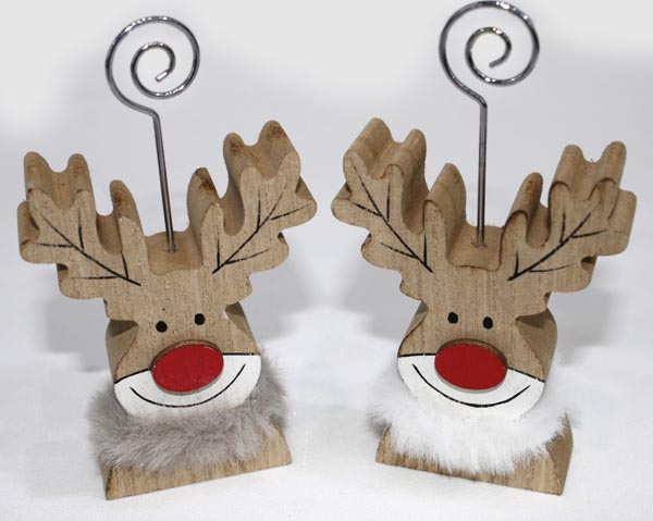 Süßer Elch Kartenhalter 13x8cm