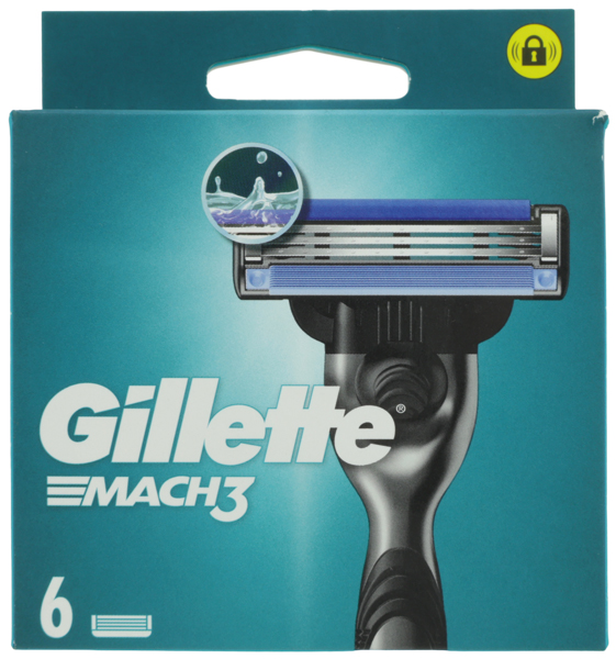 Gillette Mach3 6er Klingen