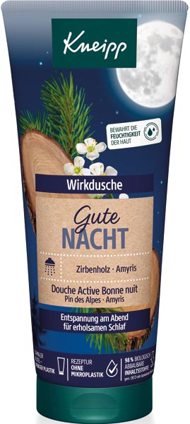 Kneipp Wirkdusche 200ml Gute Nacht