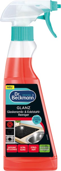 Dr. Beckmann Glaskeramik & Edelstahl Glanz