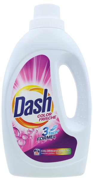 Dash Colorfrische Colorwaschmittel flüssig 20WL