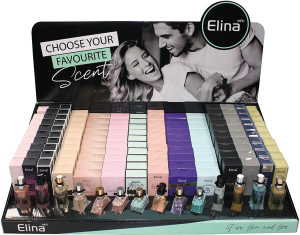 Parfüm ELINA 15ml Display-3 140 St. 14fach sort.