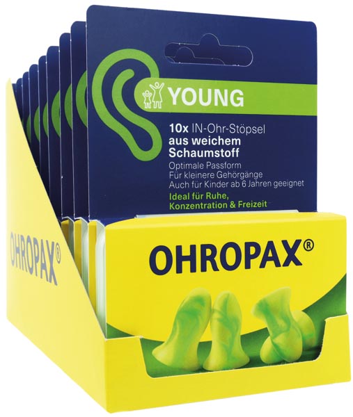 Ohropax Ohrstöpsel Young 10 Stück
